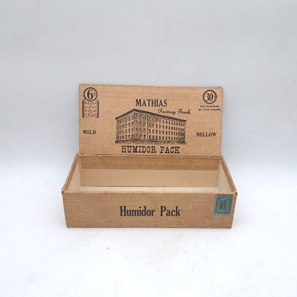 Mathias Humidor Pack Cigar Box
